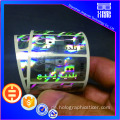 3d Hologramm Silk-Print Etikett